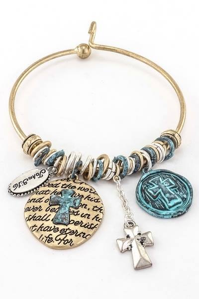 This John 3:16 bracelet is a customer FAVORITE! This would make a great gift for a teacher, mother-in-law, co-worker, or just to treat yourself. 